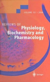 Produktbild: Reviews of Physiology, Biochemistry and Pharmacology 151