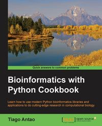 Produktbild: Bioinformatics with Python Cookbook