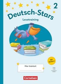 Produktbild: Deutsch-Stars - Lesetraining Ausgabe ab 2025 - 2. Schuljahr