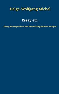 Produktbild: Essay etc.