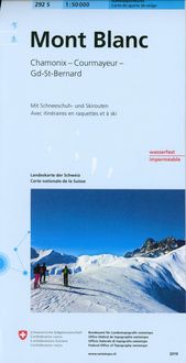 Bild vom Artikel Swisstopo 1 : 50 000 Mont Blanc Carte de sports de neige vom Autor 