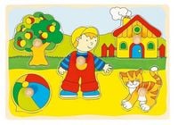 Produktbild: Katze, Haus,... Steckpuzzle