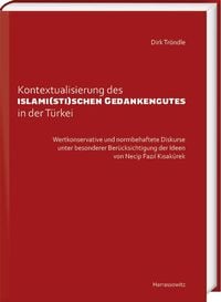 Produktbild: Kontextualisierung des islami(sti)schen Gedankengutes in der T&uuml;rkei