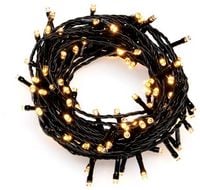 Produktbild: Konstsmide 3899-800 Lichterkette Au&szlig;en &uuml;ber Steckernetzteil Anzahl Leuchtmittel 300 LED Bernstein Beleuchtete L&auml;nge: 29.9 m dimmbar