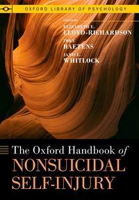 Produktbild: The Oxford Handbook of Nonsuicidal Self-Injury