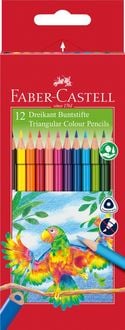 Produktbild: Faber-Castell Buntstift dreikant, 12er Set