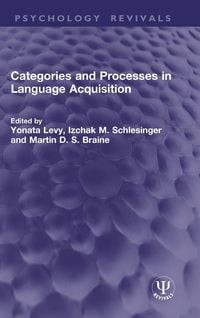 Produktbild: Categories and Processes in Language Acquisition