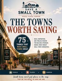 Produktbild: The Towns Worth Saving - 75 Things That Make Small Towns Great