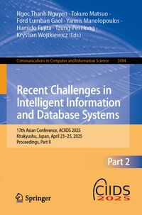 Produktbild: Recent Challenges in Intelligent Information and Database Systems