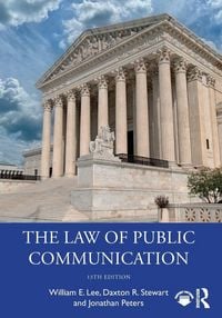 Produktbild: The Law of Public Communication