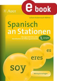 Produktbild: Spanisch an Stationen 1. Lernjahr
