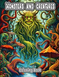 Produktbild: Monsters and Creatures Coloring Book