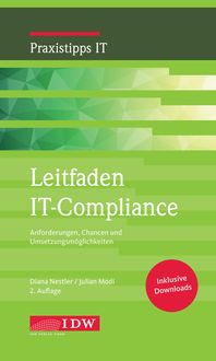 Produktbild: Leitfaden IT-Compliance, 2. Auflage