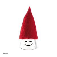 Produktbild: Leonardo Gnom mit Filzhut 11 cm rot Gnom mit Filzhut 11 cm rot