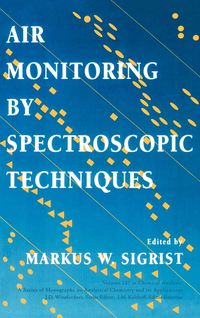 Produktbild: Air Monitoring by Spectroscopic Techniques