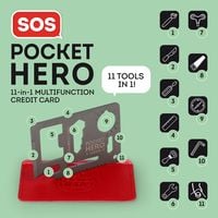 Produktbild: Legami 11-in-1 Multi-Tool - Notfallwerkzeug