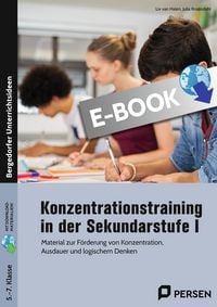 Produktbild: Konzentrationstraining in der Sekundarstufe I