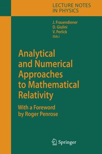 Produktbild: Analytical and Numerical Approaches to Mathematical Relativity