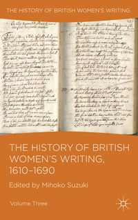 Produktbild: The History of British Women's Writing, 1610-1690
