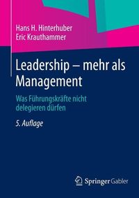 Produktbild: Leadership - mehr als Management