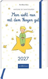 Produktbild: Buchkalender Man sieht nur mit dem Herzen gut 2027