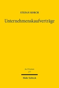 Produktbild: Unternehmenskaufverträge