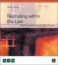 Produktbild: Recruiting Within the Law