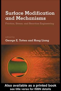 Produktbild: Surface Modification and Mechanisms