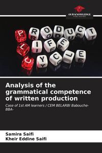 Produktbild: Analysis of the grammatical competence of written production