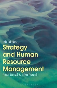 Produktbild: Strategy and Human Resource Management