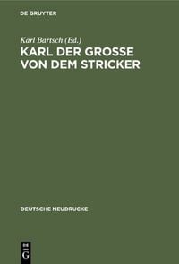 Produktbild: Karl der Gro&szlig;e von dem Stricker