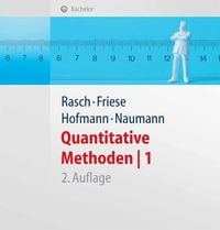 Produktbild: Quantitative Methoden 1.Einf&uuml;hrung in die Statistik f&uuml;r Psychologen und Sozialwissenschaftler