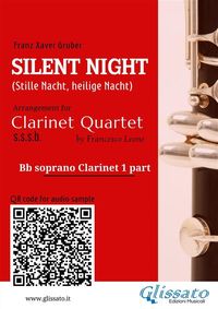 Produktbild: Clarinet 1 part "Silent Night" for Clarinet Quartet