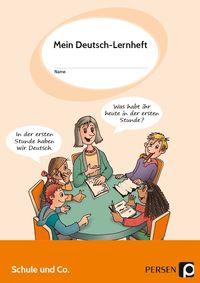 Produktbild: Mein Deutsch-Lernheft: Schule und Co.