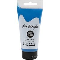Produktbild: Creativ Company Acrylfarbe, Mattglänzend, Deckend, Primärblau, 75 ml/ 1 Fl.