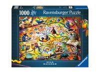 Produktbild: Erwachsenenpuzzle 1000 Teile - Dean MacAdam: Flei&szlig;ige V&ouml;gelchen