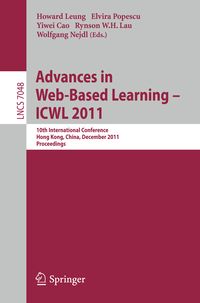 Produktbild: Advances in Web-based Learning - ICWL 2011