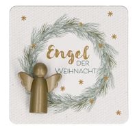 Produktbild: Engelfigur aus Metall - Engel der Weihnacht