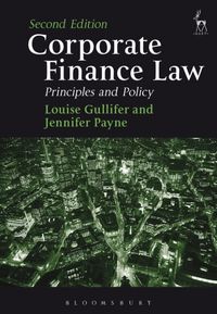 Produktbild: Payne, J: Corporate Finance Law