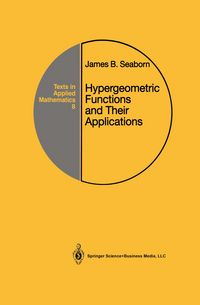 Produktbild: Hypergeometric Functions and Their Applications