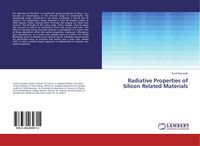 Produktbild: Radiative Properties of Silicon Related Materials