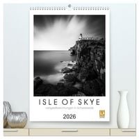 Produktbild: Isle of Skye - Langzeitbelichtungen in Schwarzwei&szlig; (hochwertiger Premium Wandkalender 2026 DIN A2 hoch), Kunstdruck in Hochglanz