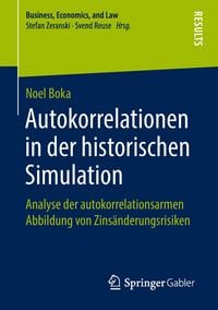 Produktbild: Autokorrelationen in der historischen Simulation