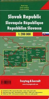 Slowakische Republik 1 : 200 000. Autokarte