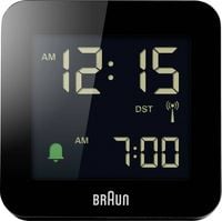 Produktbild: Braun BC09B-DCF Wecker Schwarz Alarmzeiten 1 Zweizeilig
