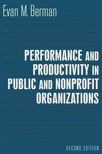 Produktbild: Berman, M: Productivity in Public and Nonprofit Organization