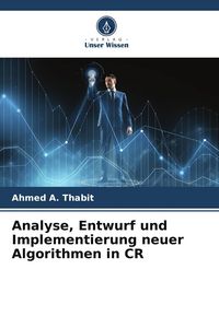 Produktbild: Analyse, Entwurf und Implementierung neuer Algorithmen in CR