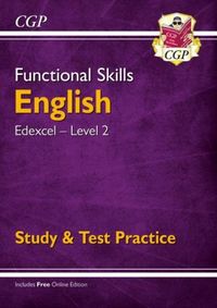 Produktbild: Functional Skills English: Edexcel Level 2 - Study & Test Practice