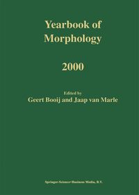 Produktbild: Yearbook of Morphology 2000