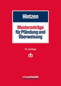 Produktbild: Musterantr&auml;ge f&uuml;r Pf&auml;ndung und &Uuml;berweisung